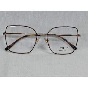 VOGUE VO4274 Metal EYEGLASSES Frames 53-17-135 w/CASE & Cloth Gold NEW